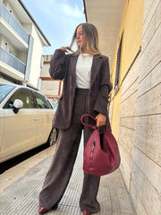 Maxi bag bordeaux