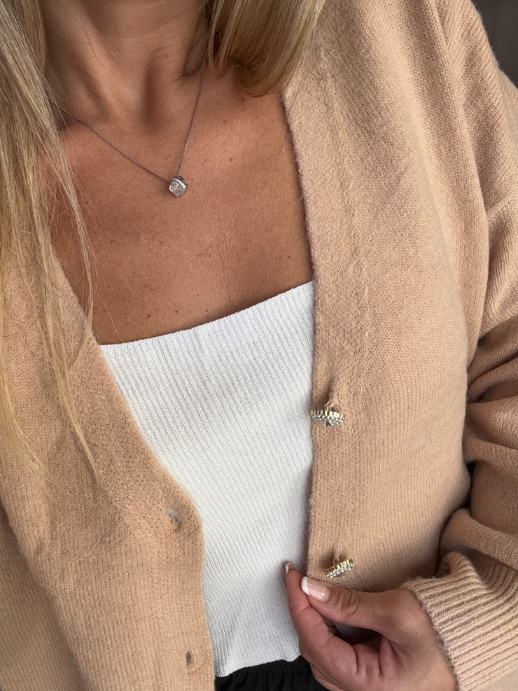 Cardigan gioiello