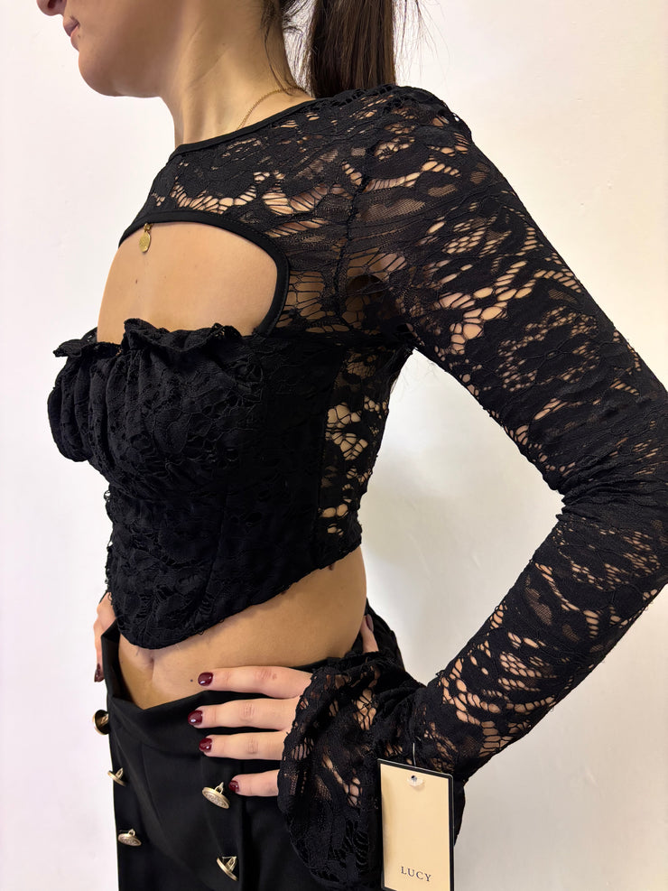 Top in pizzo