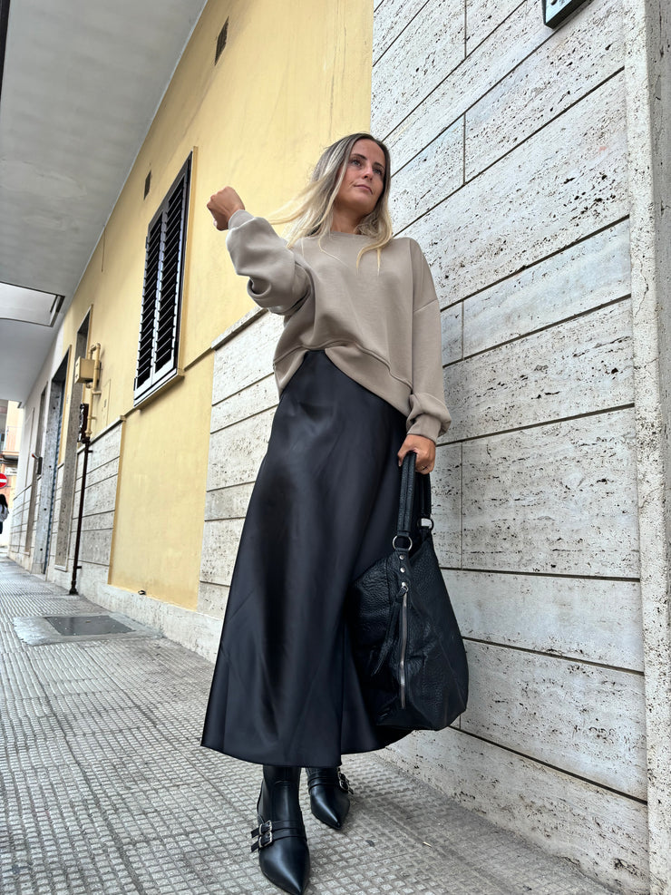 Felpa lumina in viscosa