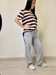Jeans baggy grigio