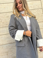 Blazer risvolta alla manica