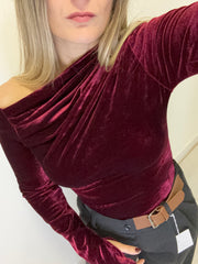 Maglia kim in velluto
