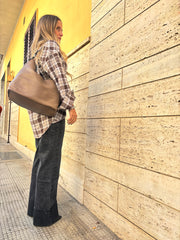 Camicia in flanella lana
