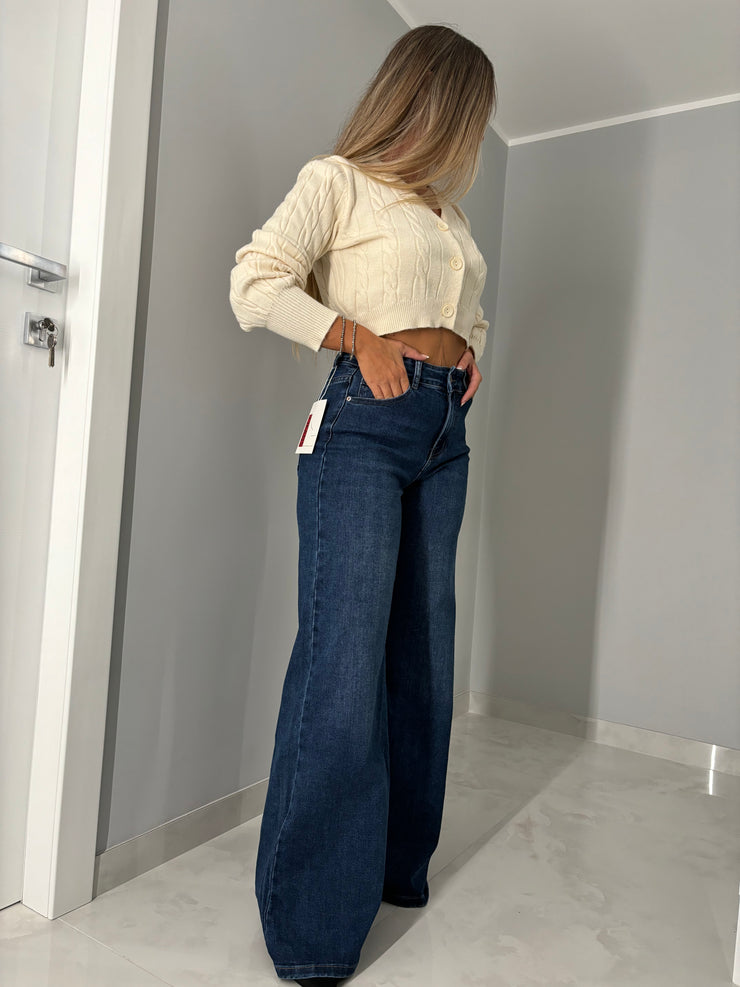 Jeans largo wide