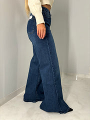 Jeans largo wide