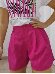 SHORT CARAMELLA GESSATO